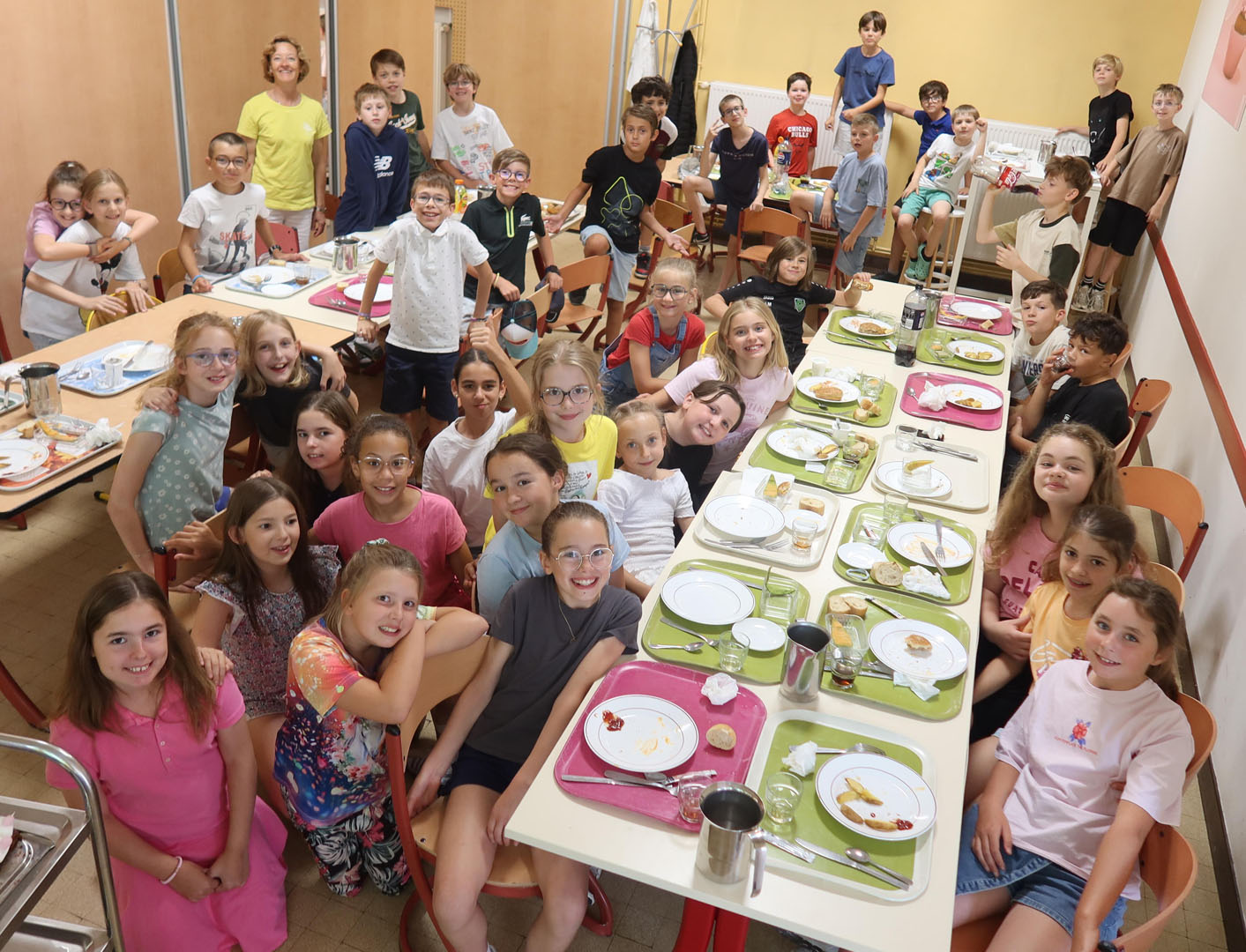 Repas avec les CM2